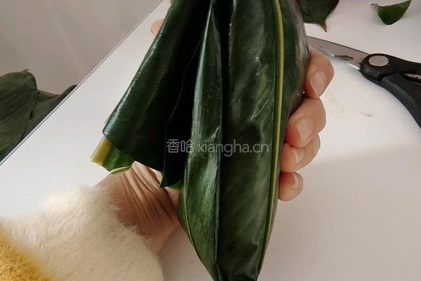 大米猪肉粽的做法图解21