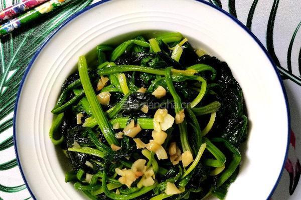 清炒菠菜的做法图解7