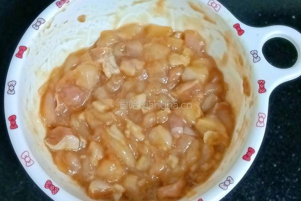 香菇胡萝卜鸡肉盖饭的做法图解5