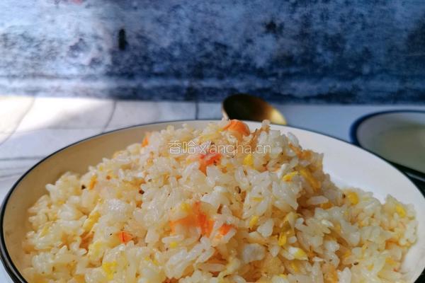 虾仁蛋炒饭的做法图解12