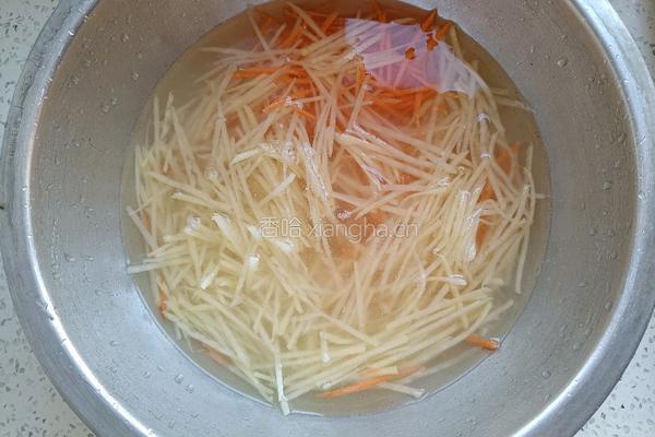 土豆丝饭团的做法图解4
