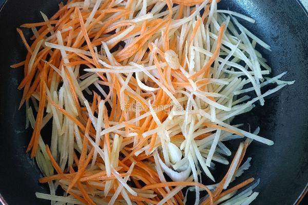 土豆丝饭团的做法图解6