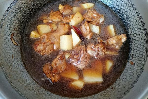 黄焖鸡米饭的做法图解9