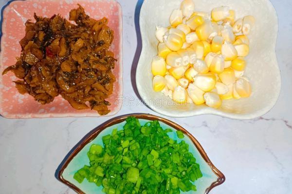 外婆菜蛋炒饭的做法图解1