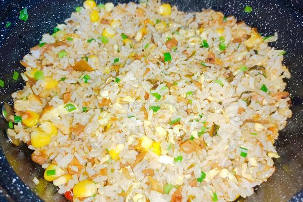 外婆菜蛋炒饭的做法图解11