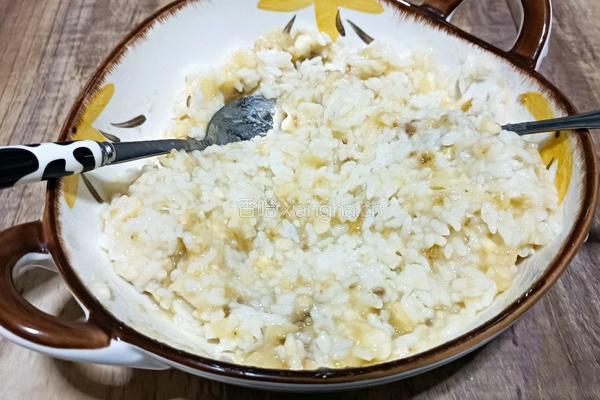 香蕉米饭玉米饼的做法图解8