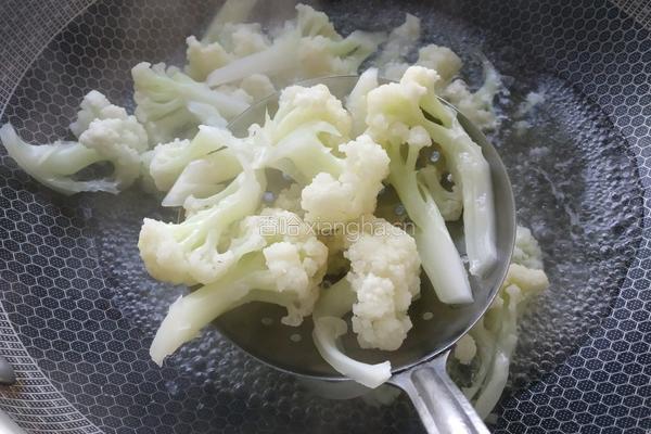 蒜蓉花菜的做法图解5