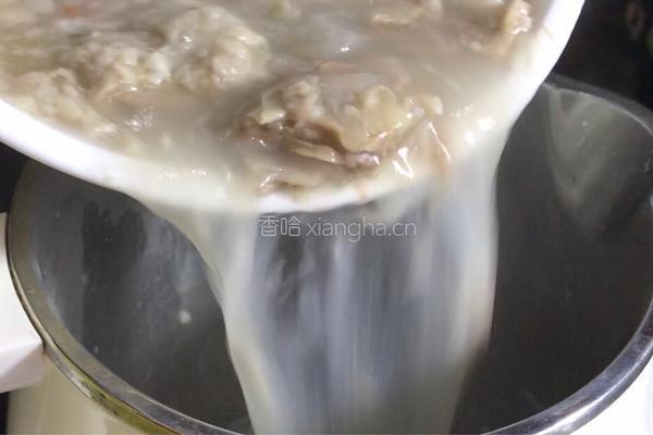 羊肉汤米糊的做法图解3
