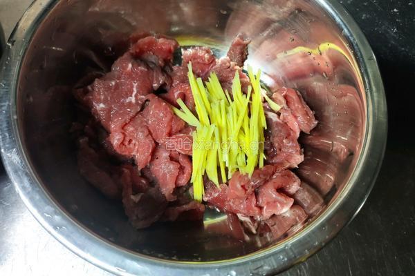 牛肉青菜粥的做法图解2