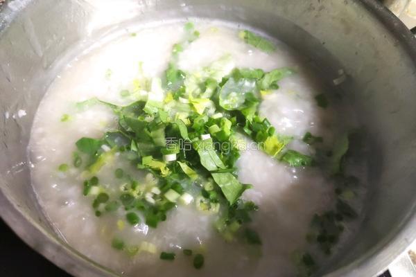 牛肉青菜粥的做法图解8