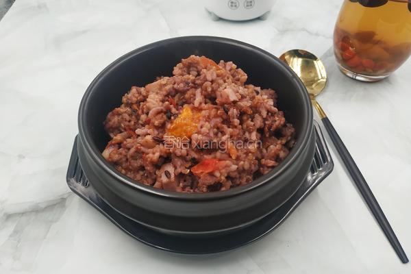 番茄豆乳菌菇杂粮饭的做法图解9