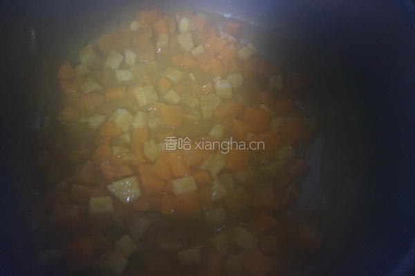 怀石红白咖喱杂粮饭的做法图解3