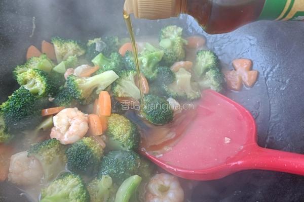 虾仁西蓝花盖饭的做法图解16