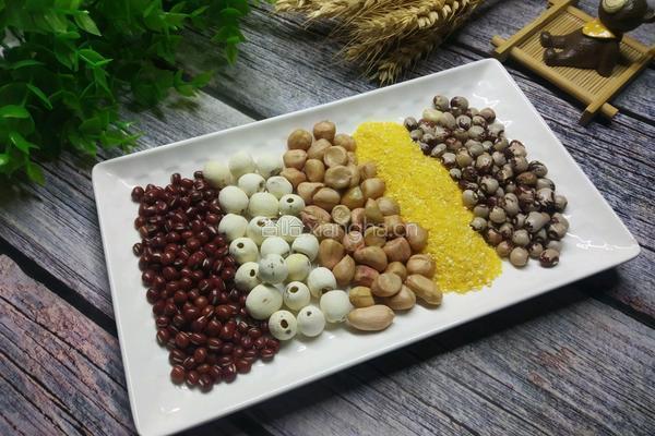 红豆花生米糊的做法图解2