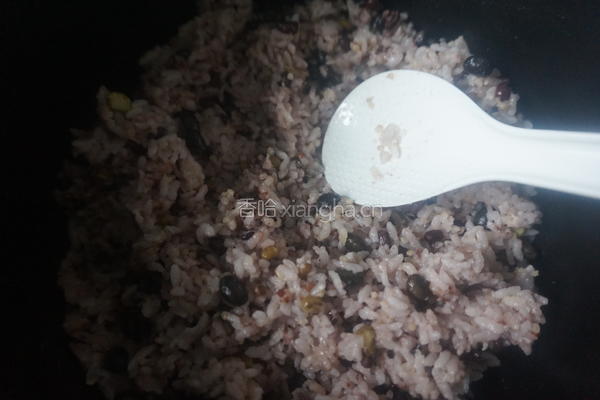 椰香杂粮八宝饭的做法图解6
