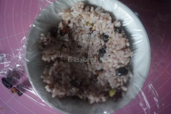 椰香杂粮八宝饭的做法图解10