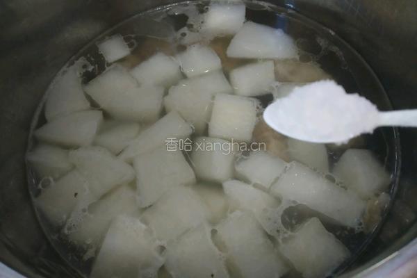 萝卜排骨汤的做法图解9
