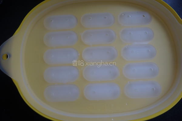 香肠酒酿米糕的做法图解7