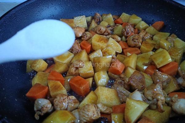 鸡腿土豆焖饭的做法图解10