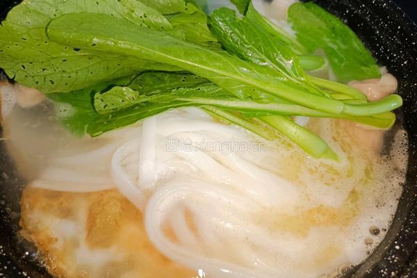 鸭蛋汤河粉的做法图解7