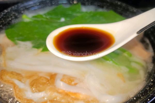 鸭蛋汤河粉的做法图解8
