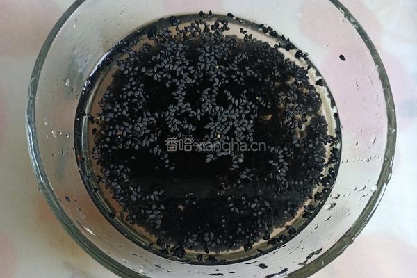 黑芝麻糊的做法图解2