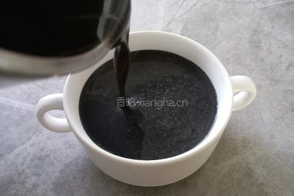 黑芝麻糊的做法图解6