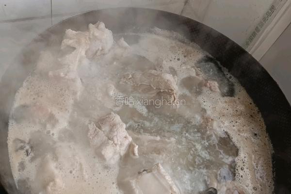 排骨炖豆角的做法图解2