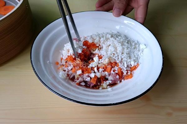 珍珠肉丸的做法图解4