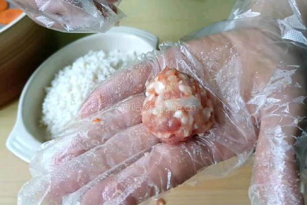 珍珠肉丸的做法图解5