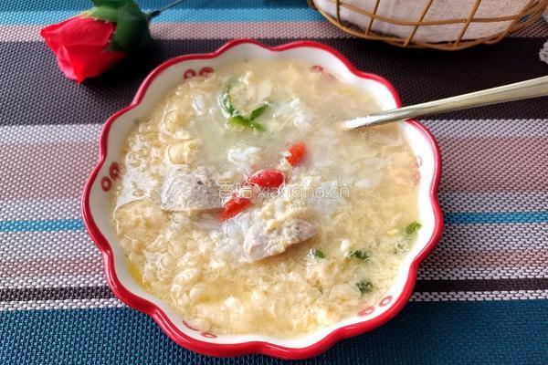 肉饼鸡蛋汤泡饭的做法图解12