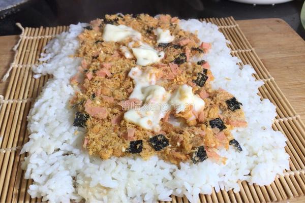 爱心饭卷的做法图解5