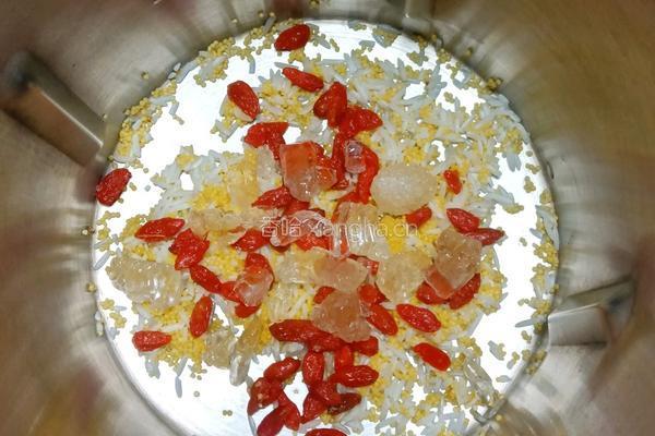 苹果银耳双米糊的做法图解6