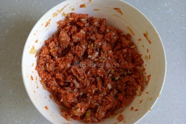 胡萝卜肉孜卷的做法图解11