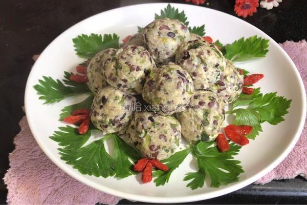 黑米豆腐丸的做法图解9