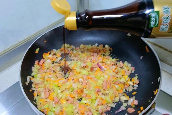 蛋炒饭的做法图解4