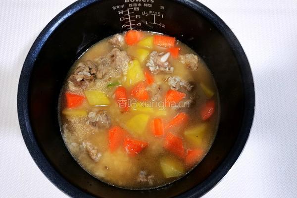 排骨焖饭的做法图解7