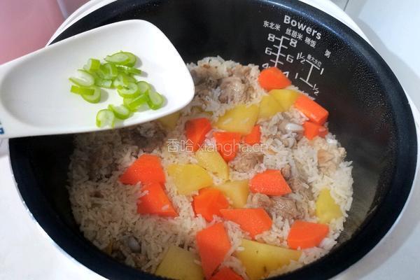 排骨焖饭的做法图解8