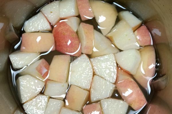 苹果马蹄米糊的做法图解7