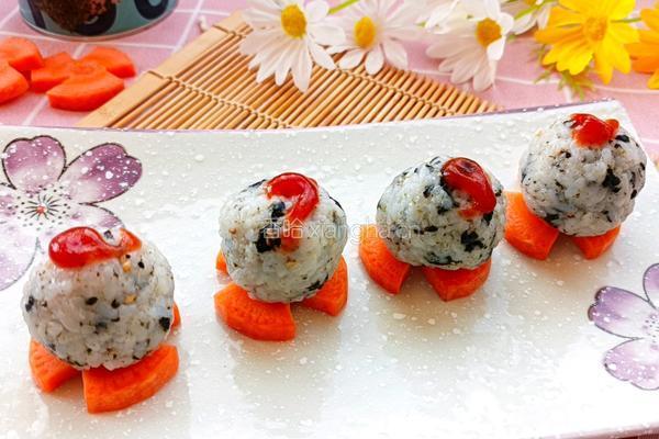海苔饭团的做法图解1