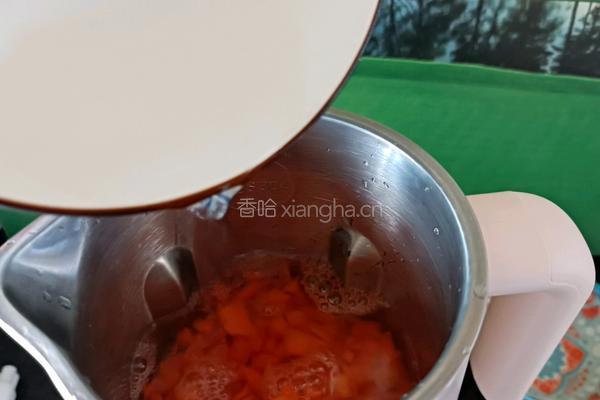 大米胡萝卜粥的做法图解8