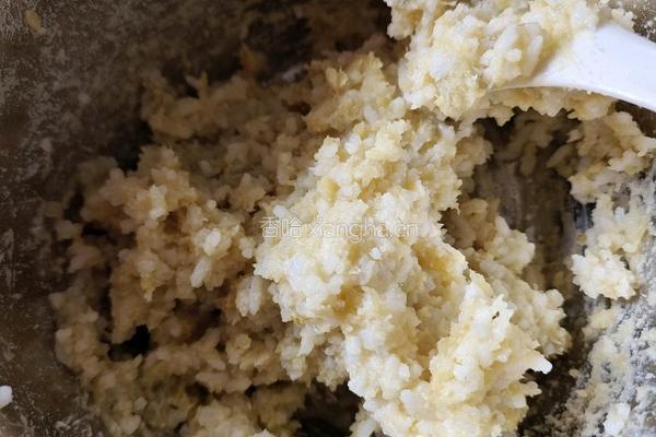 米饭红薯饼的做法图解4
