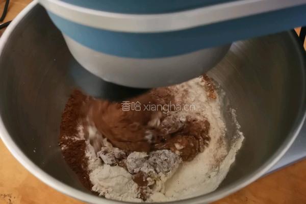 香蕉巧克力小餐包的做法图解4