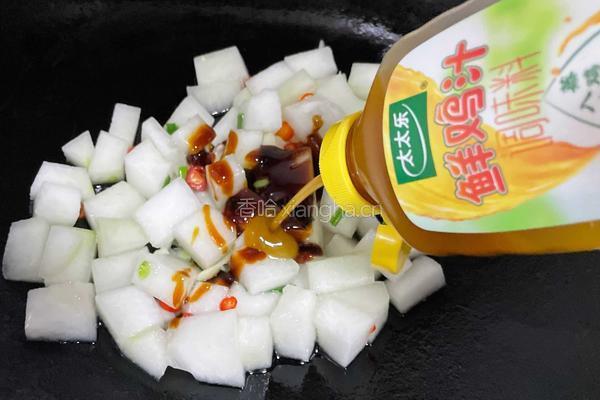 酸辣冬瓜盖饭的做法图解6