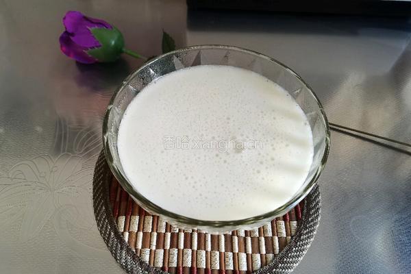 豌豆小米粘玉米粒百合冰糖米糊的做法图解13