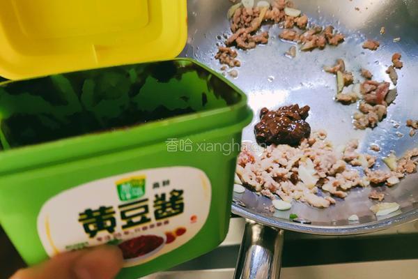 酱香肉沫豆腐的做法图解3