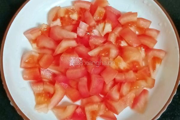 番茄芝士焗饭的做法图解3