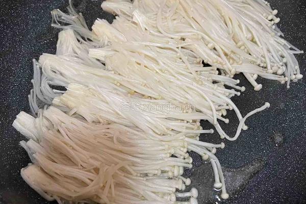 金针菇盖饭的做法图解3