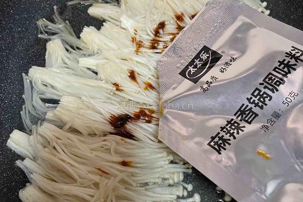 金针菇盖饭的做法图解4