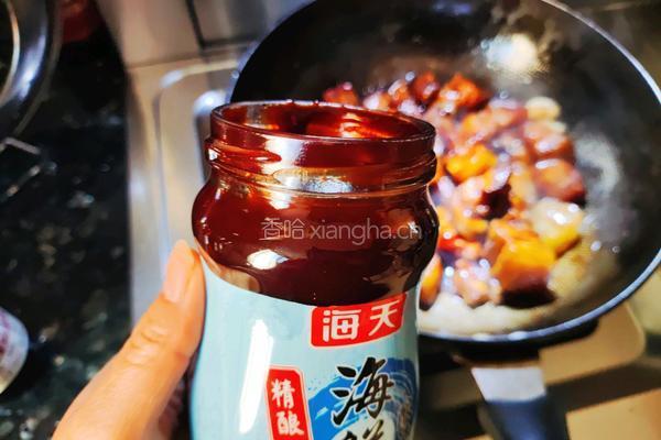 五花肉烧豇豆干的做法图解5